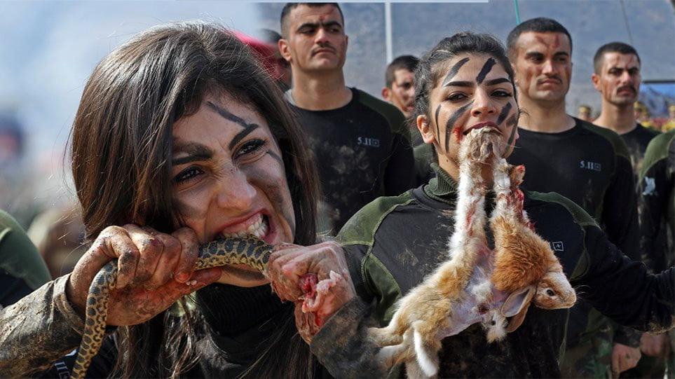Κούρδισσες μαχήτριες έτοιμες να “φάνε” οποιονδήποτε εχθρό