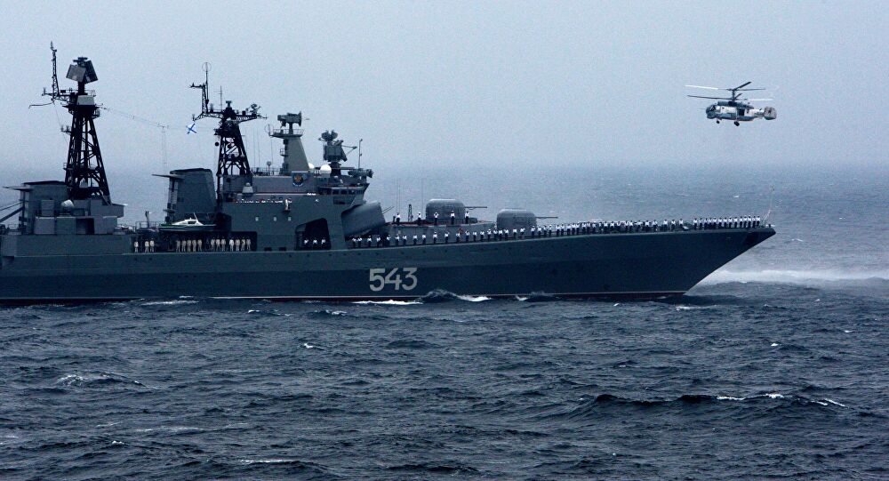 Ρωσία: Οπλικά συστήματα τελευταίας τεχνολογίας τοποθετούνται στο “Στρατάρχης Σαπόσνικοφ” του στόλου του Ειρηνικού