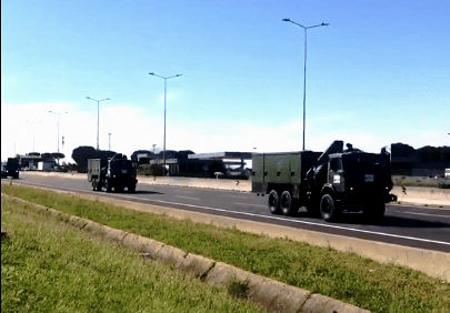 Ρωσικές στρατιωτικές αυτοκινητοπομπές για ΧΒΡΠ απειλές στην Ιταλία