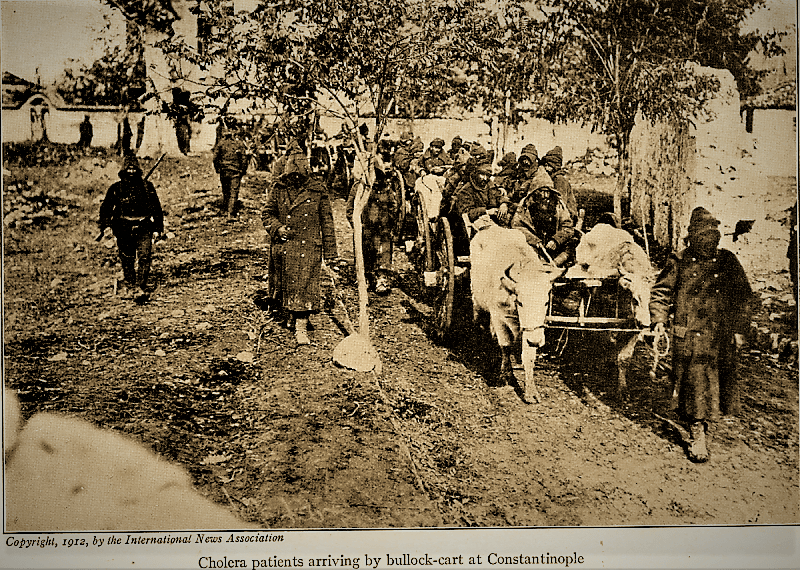 Η επιδημία της χολέρας στον Τουρκικό στρατό της Θράκης το 1912-13