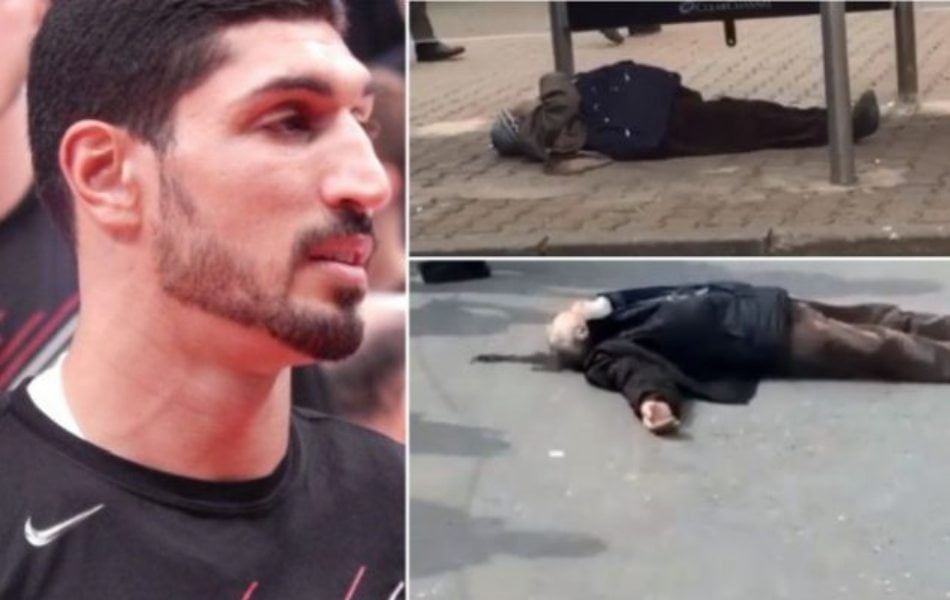 Τουρκία: Ανατριχιαστικό βίντεο με ανθρώπους να καταρρέουν στη μέση του δρόμου