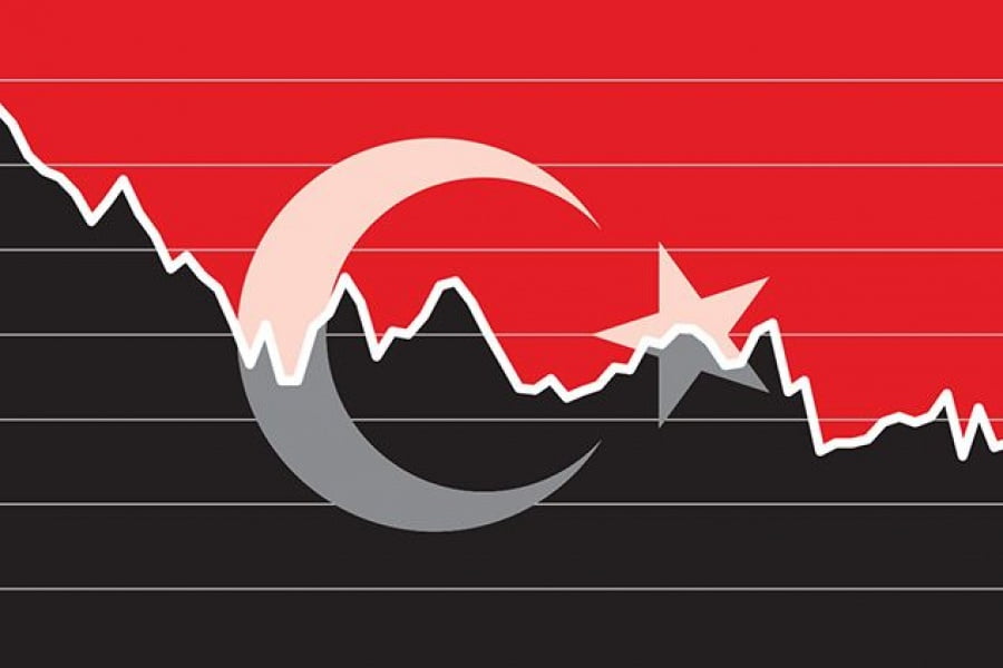 Τουρκία: Ώρα μηδέν για την οικονομία, φλερτάρει με την προσφυγή στο ΔΝΤ – Καταρρέει η λίρα, νέο ιστορικό χαμηλό στις 7,16 λίρες ανά δολ.