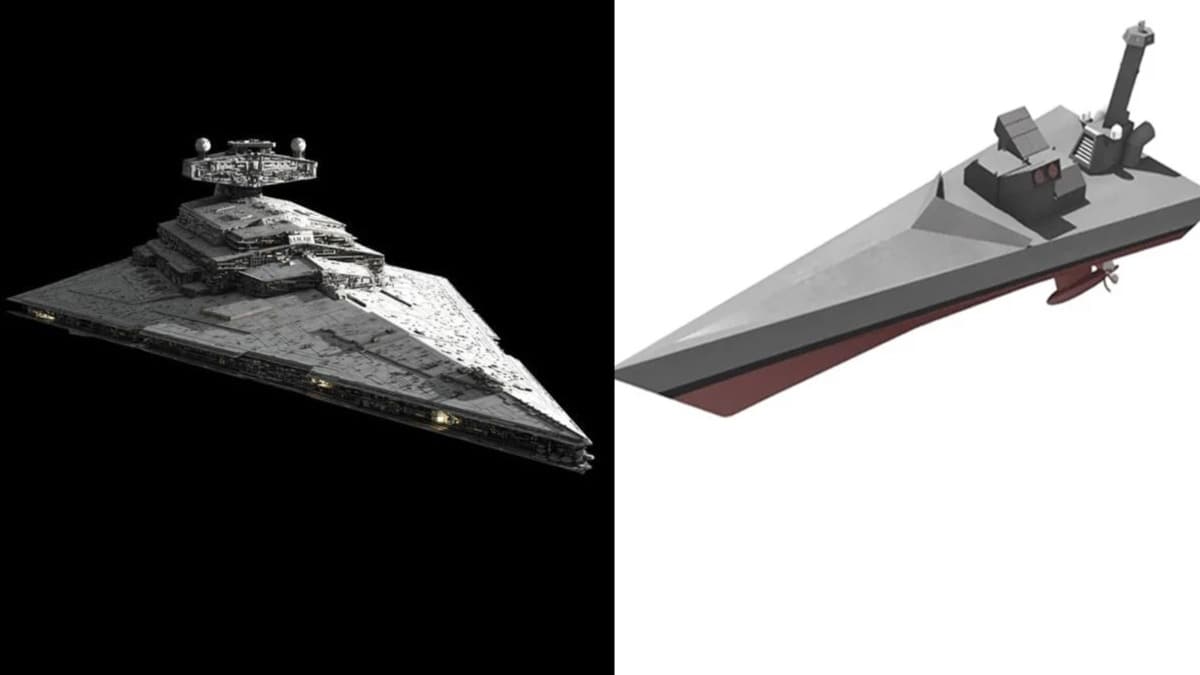 Το Πεντάγωνο αναπτύσσει ρομποτικό πλοίο που μοιάζει με σκάφος του «Star Wars»