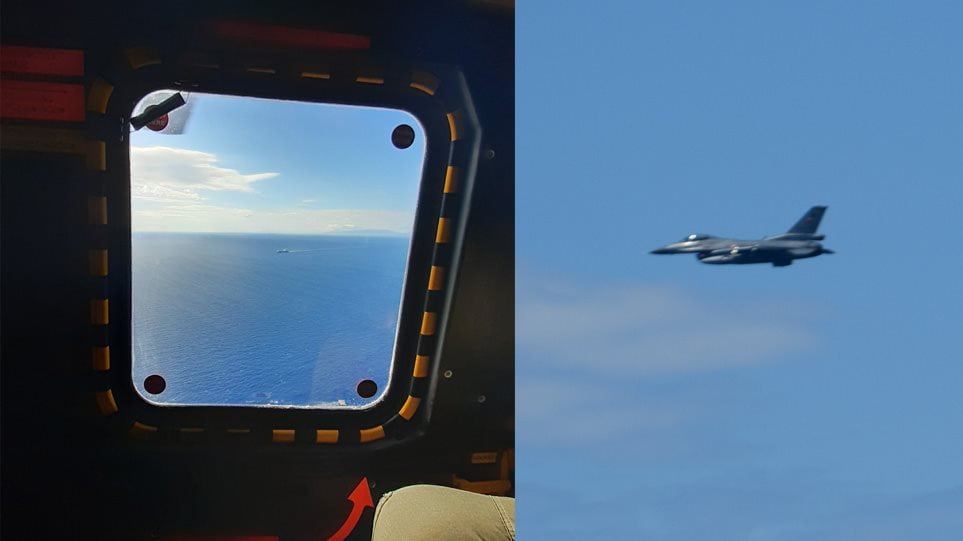 Φωτογραφίες από την απίστευτη πρόσκληση των τουρκικών F-16 στο ελικόπτερο του ΥΠΑΜ Ν. Παναγιωτόπουλου