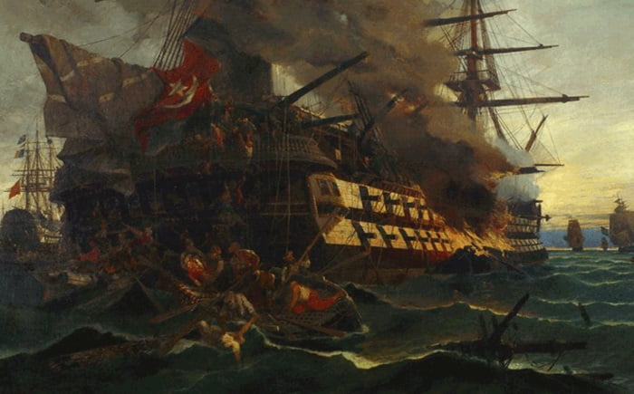 Η Ναυμαχία της Ερεσσού! Οι Έλληνες κατατροπώνουν τον τουρκικό στόλο