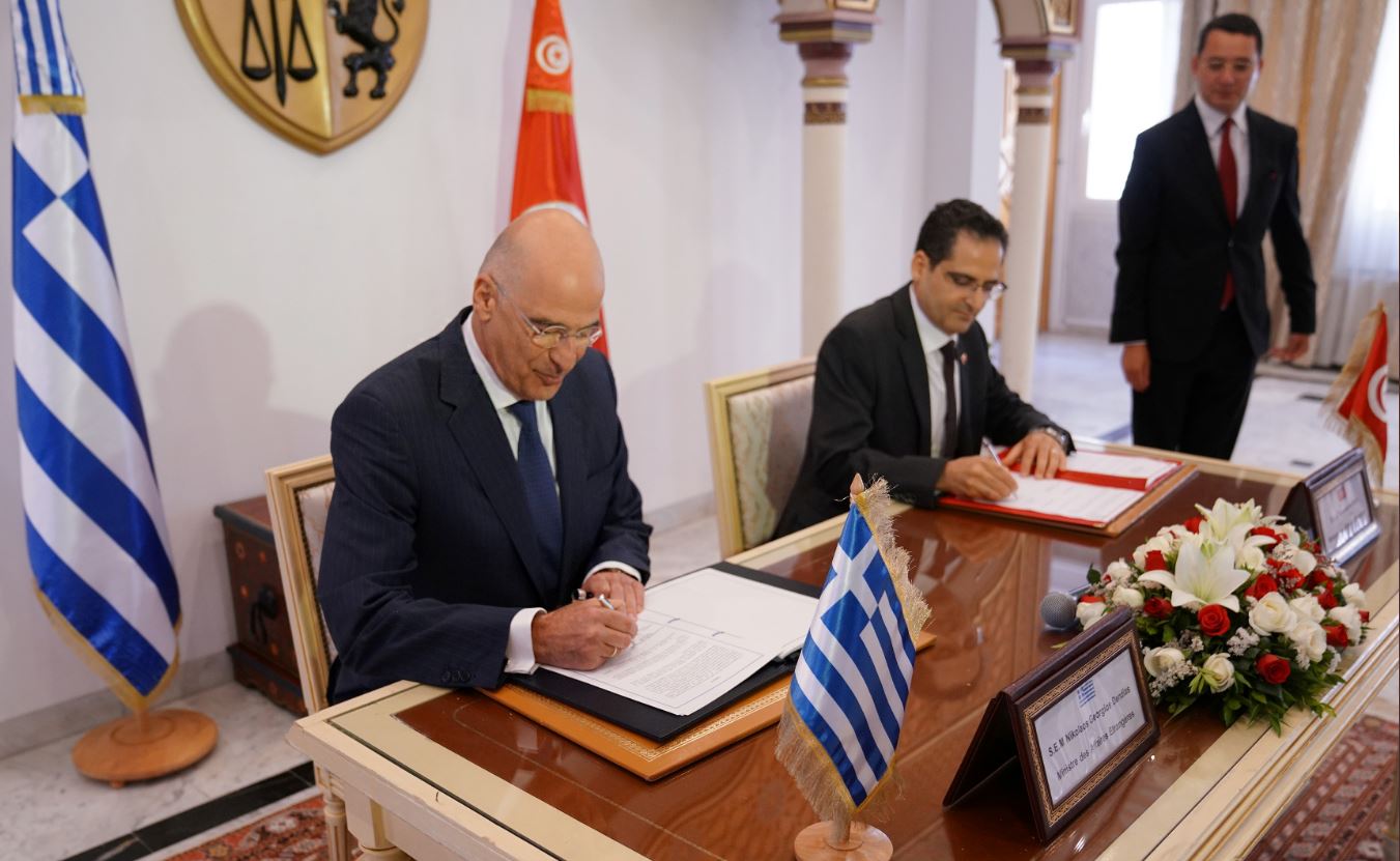 Υπογράφηκε σήμερα στην Τύνιδα Συμφωνία Θαλασσίων Μεταφορών μεταξύ Ελλάδας και Τυνησίας