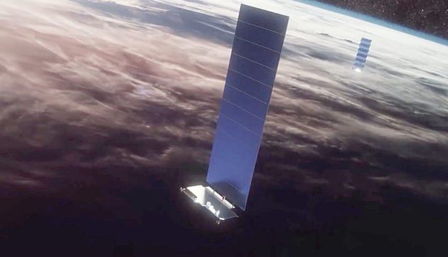 Οι δορυφόροι Starlink της SpaceX πάνω από την Αθήνα