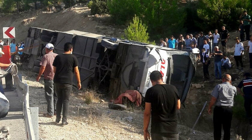 Πέντε Τούρκοι στρατιώτες νεκροί σε δυστύχημα στη Μερσίνα