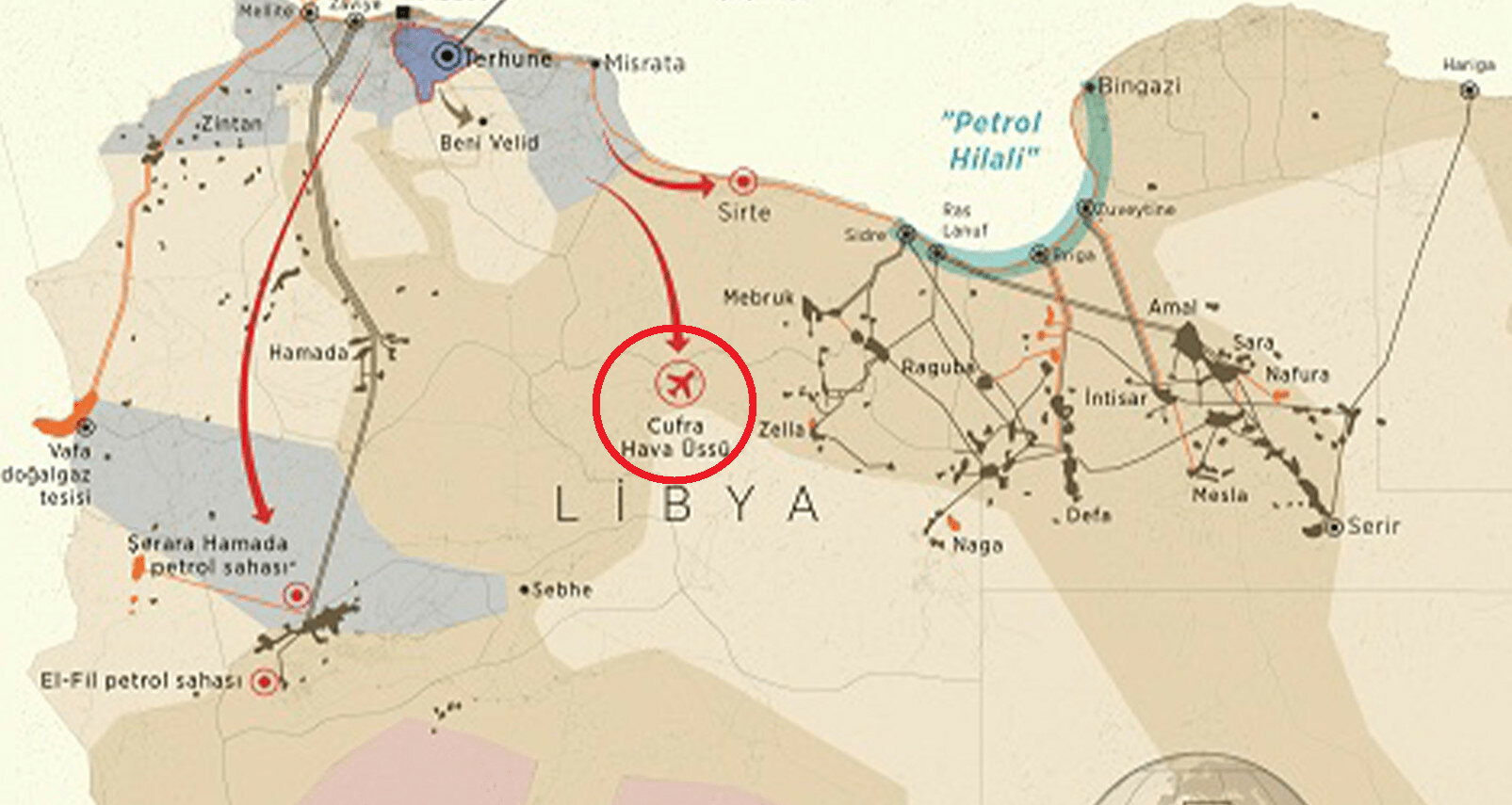 Ο νέος στόχος της Τουρκίας στη Λιβύη είναι η απομάκρυνση του Χαφτάρ από τη βάση αλ-Τζούφρα
