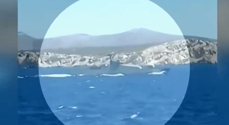 Βίντεο ντοκουμέντο: Τουρκικά πολεμικά πλοία πλέουν ανενόχλητα γύρω από Κω, Κάλυμνο και Νίσυρο