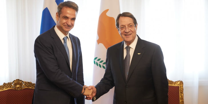 Ελλάδα- Κύπρος: Συντονισμός για μέτρα κατά της τουρκικής επεκτατικότητας