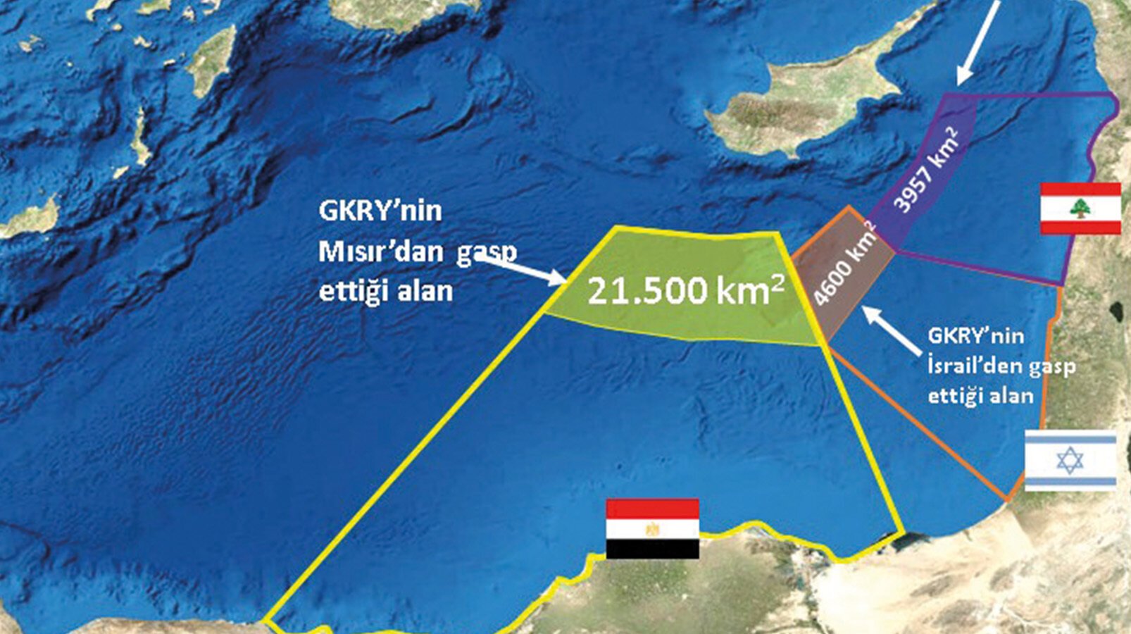 Η Τουρκία πρότεινε έτοιμη συμφωνία για ΑΟΖ στην Αίγυπτο (χάρτης)
