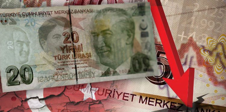 Με τα φρένα σπασμένα η τουρκική λίρα. Προς τις 8 λίρες/δολάριο, προς τις 10 λίρες/ευρώ