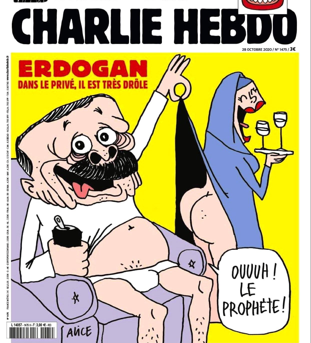 O Ερντογάν τα κατάφερε κι έγινε κι αυτός εξώφυλλο στο Charlie Hebdo…