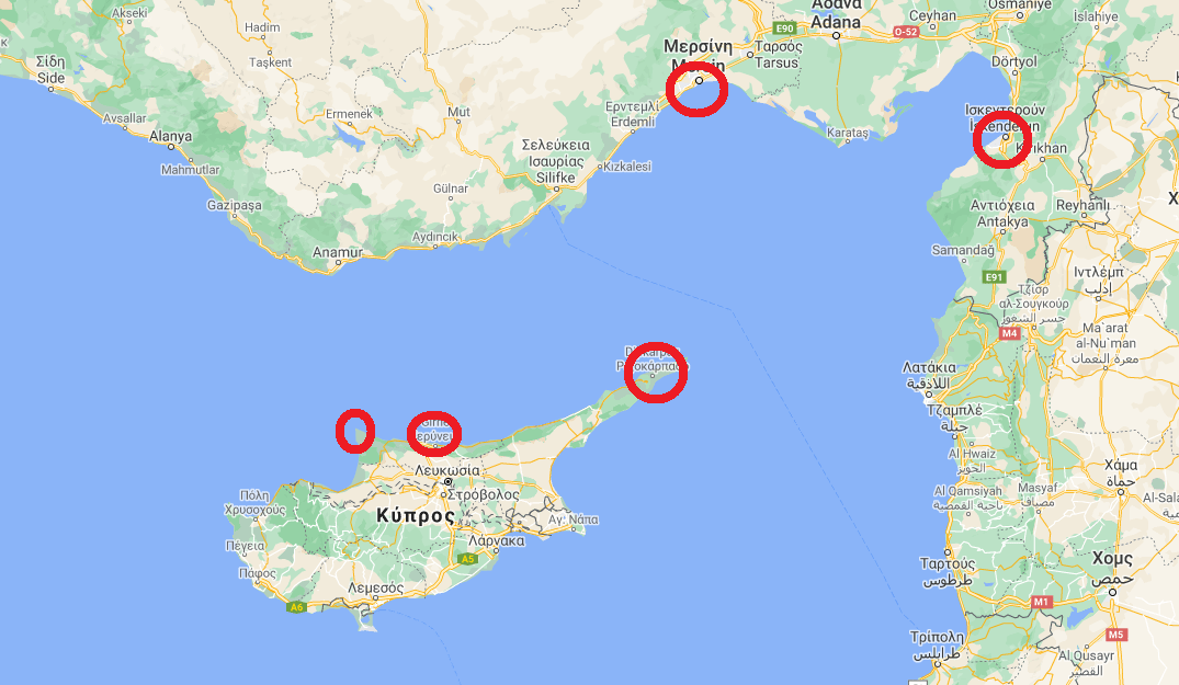 Τρείς λιμενικούς σταθμούς στα κατεχόμενα σχεδιάζει η Άγκυρα για την τουρκική ακτοφυλακή