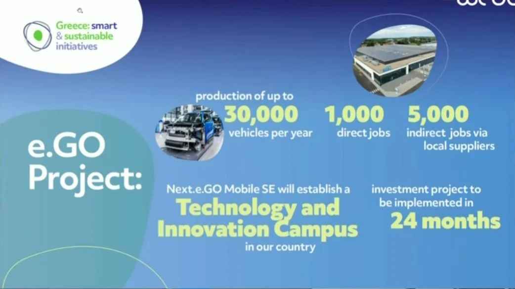 Next e.go Mobile: Χίλιες νέες θέσεις εργασίας φέρνει με το εργοστάσιο αυτοκινήτων – Το μήνυμα του Μητσοτάκη