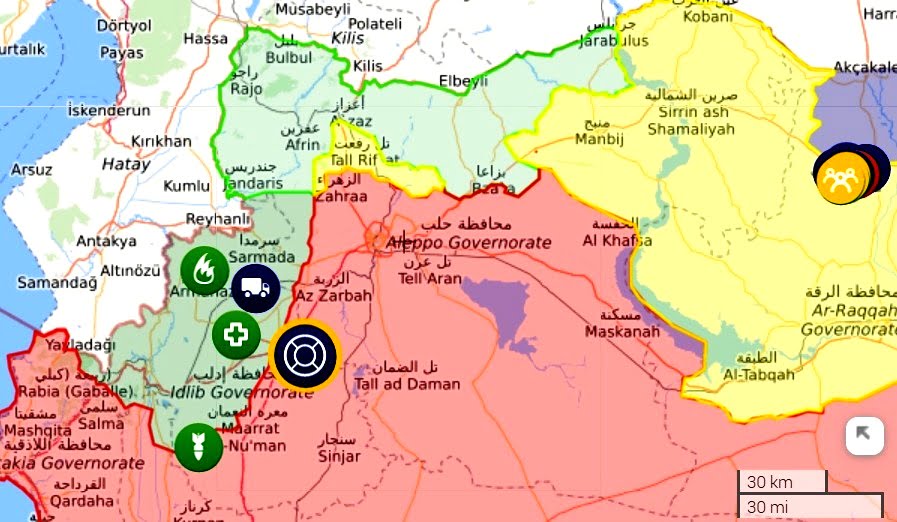 Τουρκία: «Περίεργες» κινήσεις στρατιωτών της στη Συρία