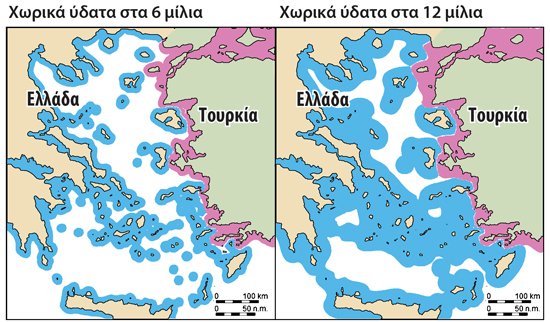 Το δικαίωμα της Ελλάδα στην επέκταση των χωρικώ υδάτων στα 12νμ, είναι αναγκαστικό δίκαιο