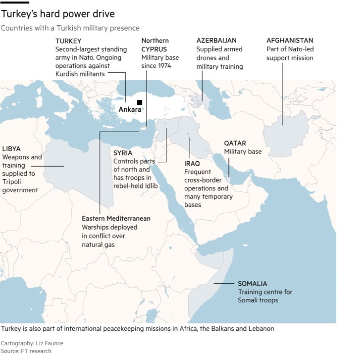 FT : Το μεγάλο παιχνίδι του Ερντογάν: Στρατιώτες, κατάσκοποι και κυνήγι για εξουσία
