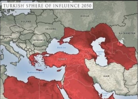Η Ρωσία αντέδρασε για τον χάρτη του “παντουρκισμού” Η Ελλάδα;