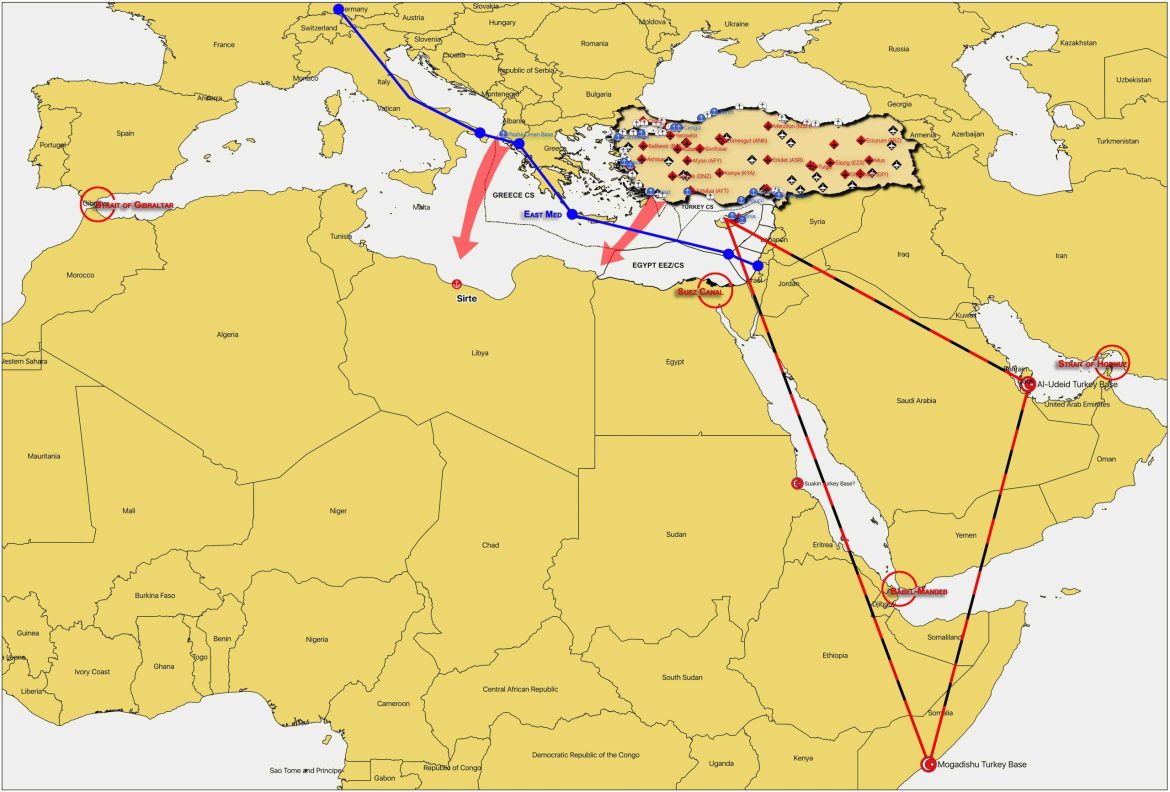 Αθήνα και Λευκωσία βαυκαλίζονται ενώ η Τουρκία εγκλωβίζει την Ευρώπη μέσω Κύπρου (Χάρτες)