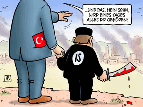 Χοντρό δούλεμα – Η Τουρκία, βασικός υποστηρικτής του ISIS, ανακοίνωσε ότι συνέλαβε έξι ύποπτους τιζχαντιστές