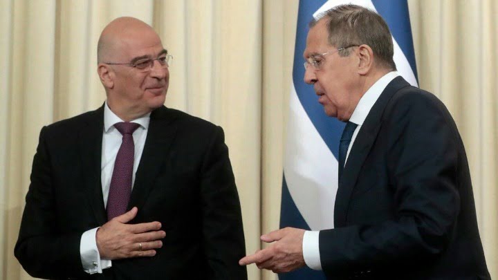 Δένδιας-Λαβρόφ συνομίλησαν για διμερή, Ανατ. Μεσόγειο και σχέσεις ΕΕ-Ρωσίας