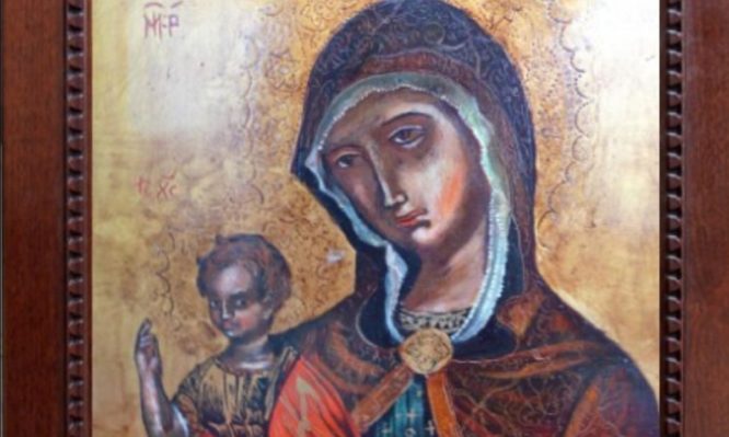 Η εικόνα της «Παναγίας Επιβλέπουσας» επέστρεψε ξανά σε χέρια ελληνικά