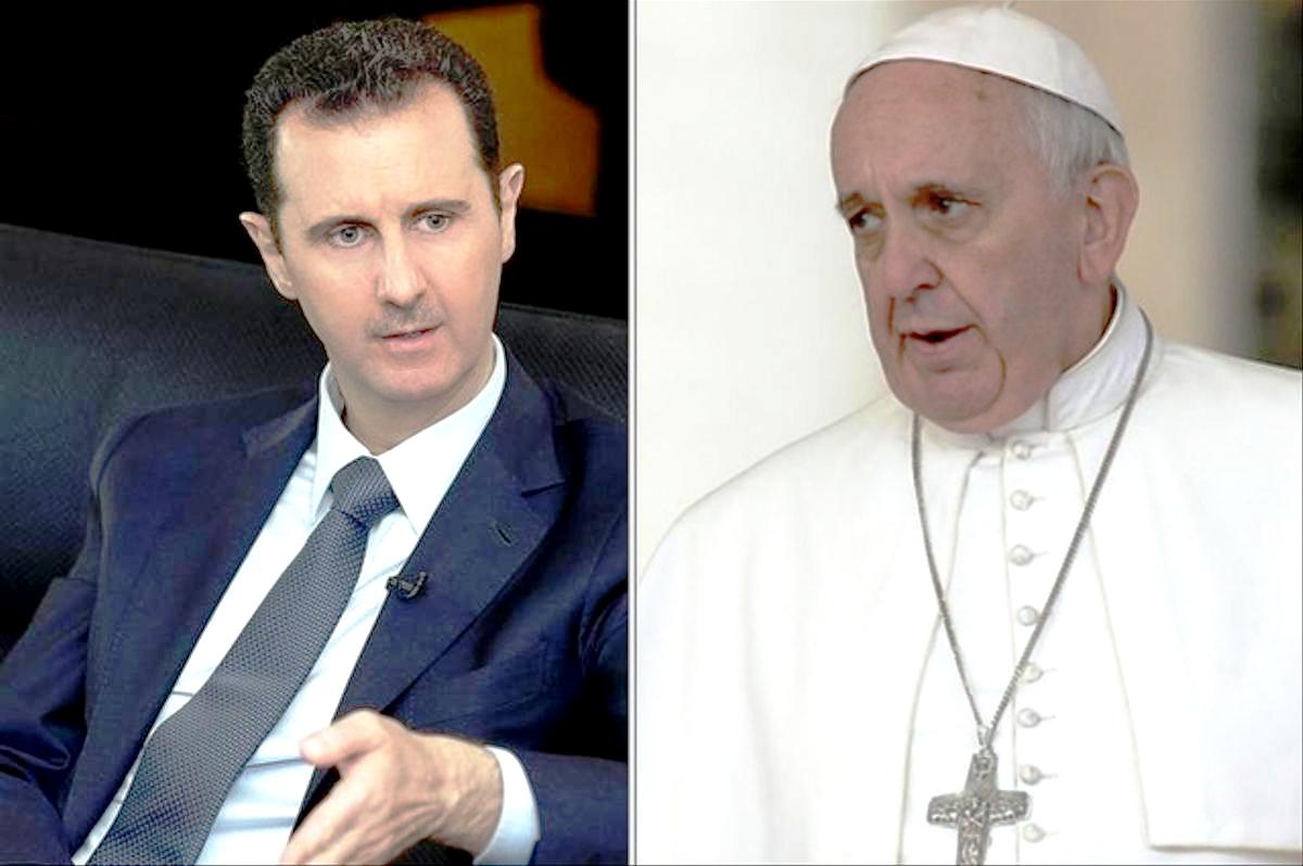 Πάπας Φραγκίσκος: Ζητά από τις εμπόλεμες πλευρές να λήξουν οι συγκρούσεις στη Συρία