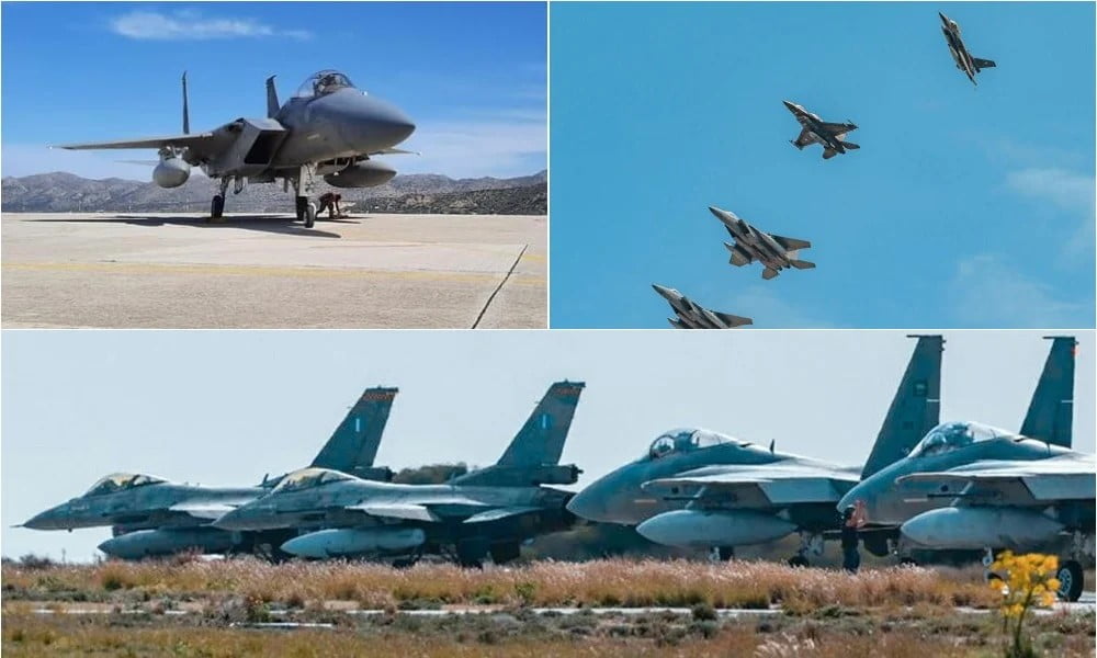 «Μαχαιριά» από τους Σαουδάραβες στην Άγκυρα: F-15 της Royal Saudi Air Force μαζί με Ελληνικά μαχητικά στο Αιγαίο και στη Λήμνο – Ο εκνευρισμός της Τουρκίας