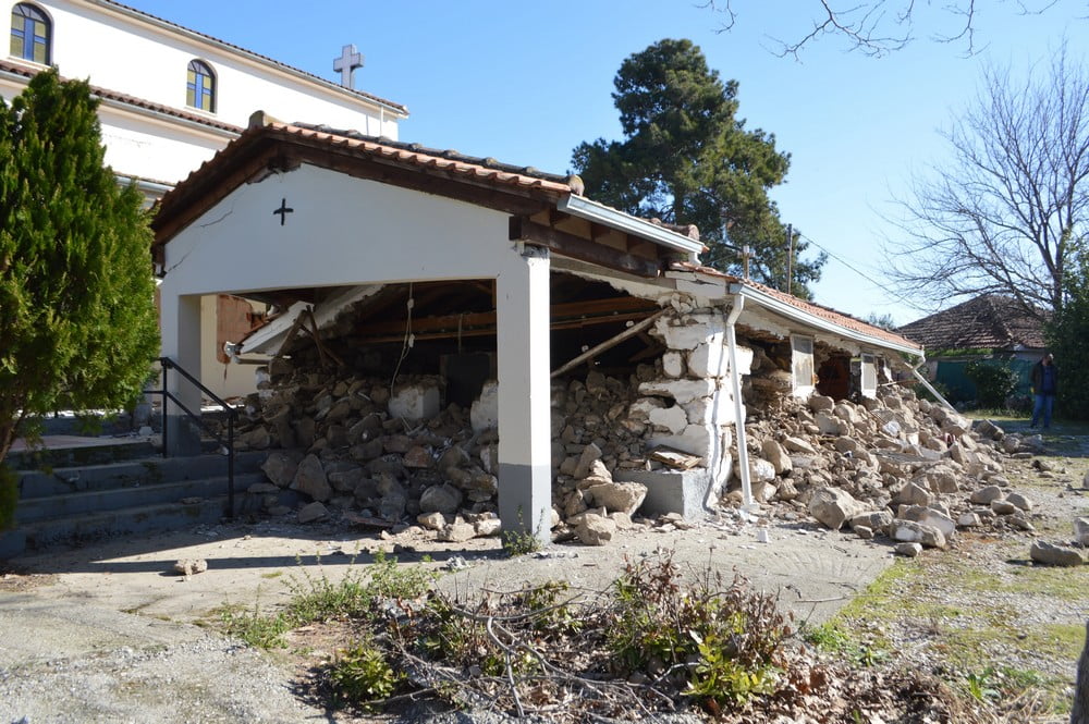 Αυτοψία στα μνημεία της Λάρισας μετά τους σεισμούς (Φωτογραφίες)