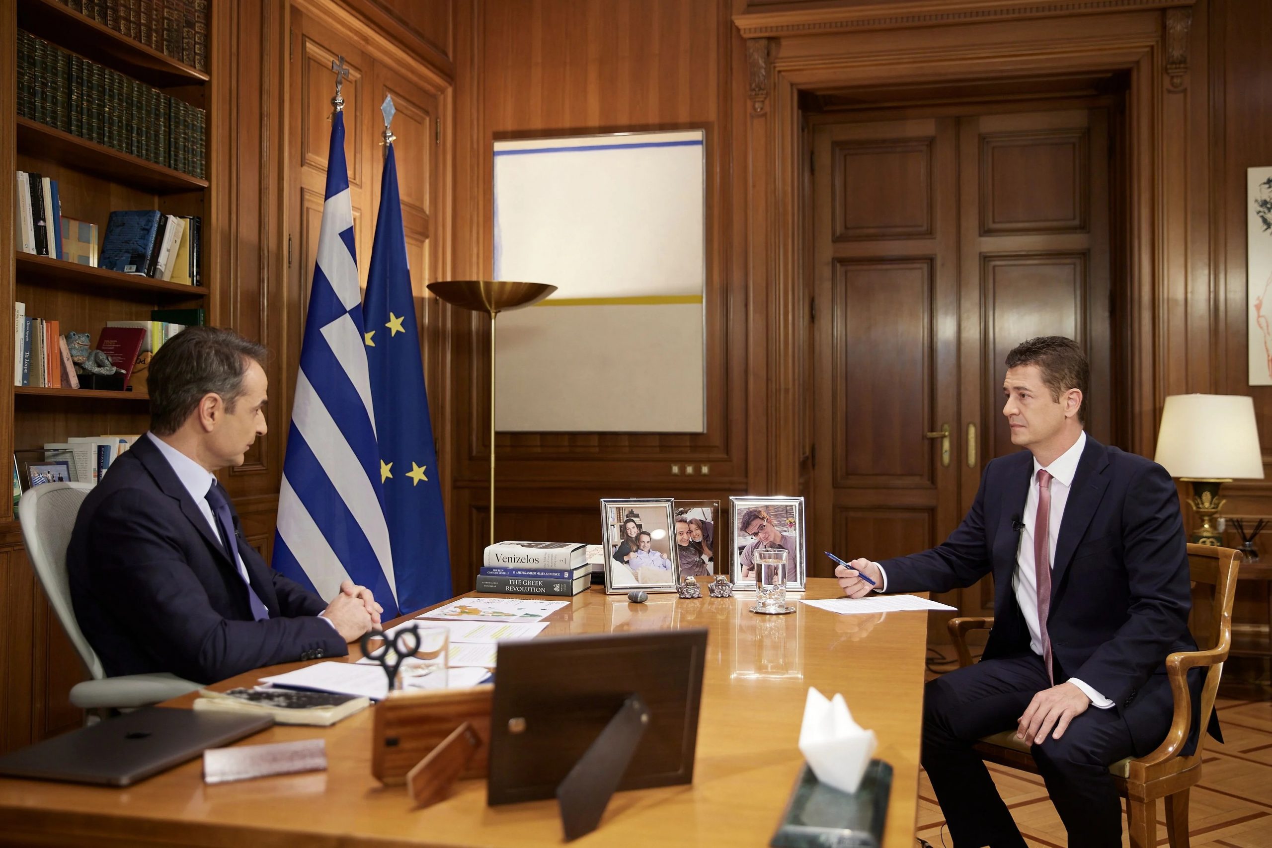Συνάντηση με Ερντογάν προαναγγέλλει ο Μητσοτάκης – Τι είπε ο πρωθυπουργός για το μπρα ντε φερ Δένδια με Τσαβούσογλου