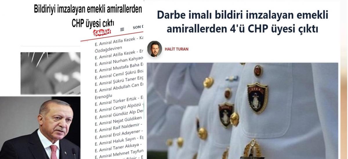 Ο Ερντογάν εξευτελίζει τους ναυάρχους – Τους  φορά βραχιολάκια ηλεκτρονικού εντοπισμού