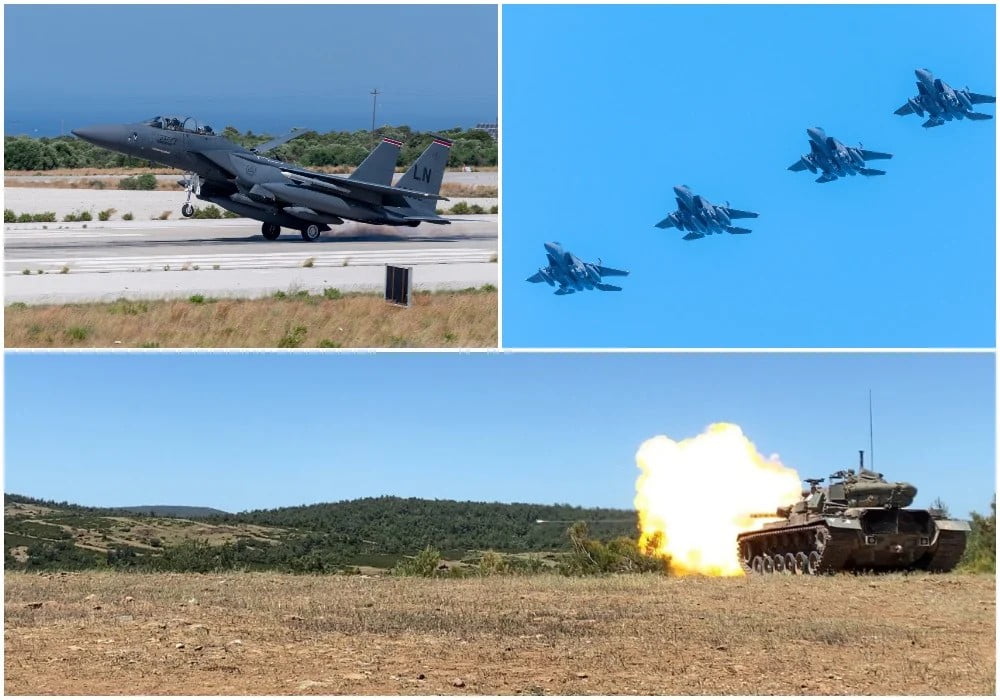Μπαράζ ασκήσεων απέναντι στην τουρκική προκλητικότητα – «POSEIDON’S RAGE» με Αμερικανικά F-15 στη Σούδα και «ORION» από ειδικές δυνάμεις