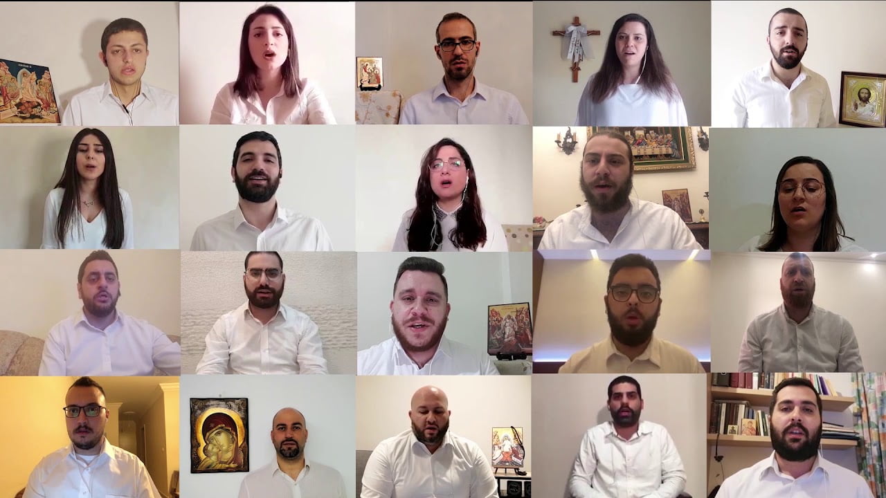 Συγκινητικό! Ορθόδοξοι Χριστιανοί της Μέσης Ανατολής ψέλνουν αναστάσιμους ύμνους σε διάφορες γλώσσες (ΒΙΝΤΕΟ)