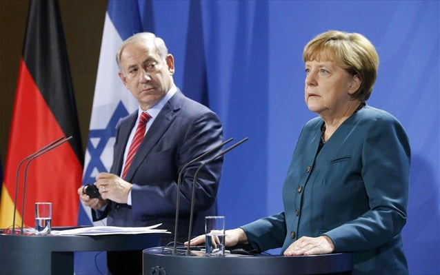 Την «αλληλεγγύη» της Γερμανίας στο Ισραήλ εξέφρασε η Άνγκελα Μέρκελ