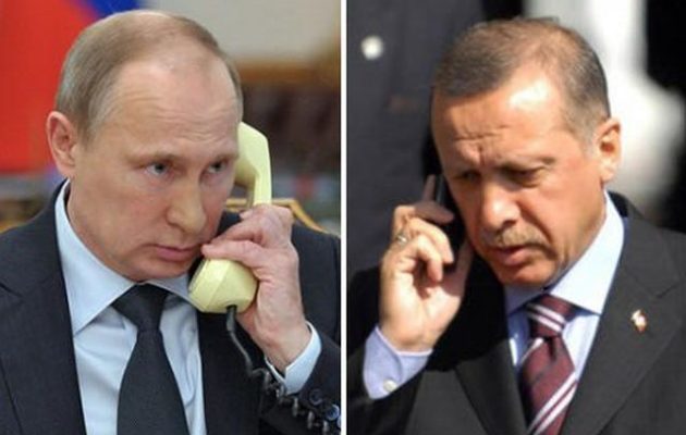 Ο Ερντογάν είπε στον Πούτιν ότι θέλει να στείλει στρατό να «προστατέψει» τους Παλαιστίνιους