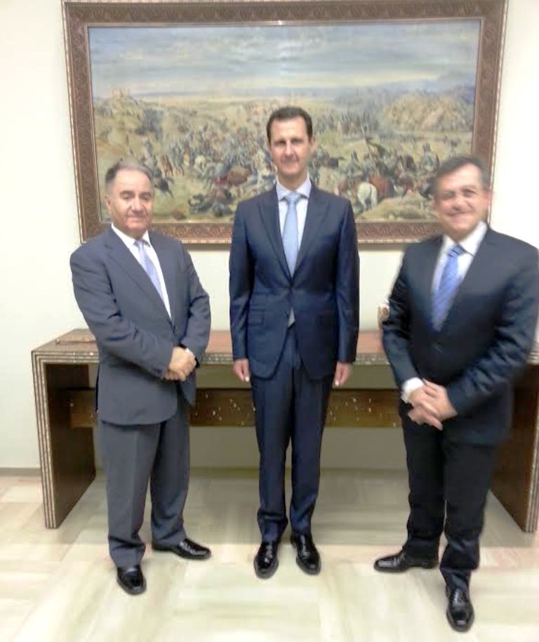 Εις μνήμην του Θεοδώρου Κατσανέβα: Οδοιπορικό της πρώτης Ελληνικής αποστολής στη Συρία και συνάντηση με τον Άσαντ.