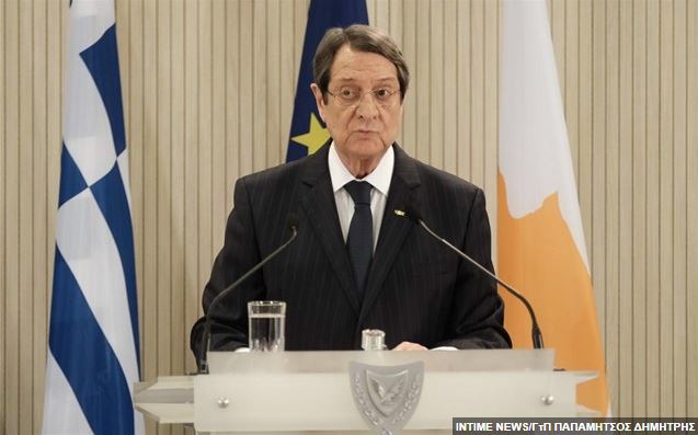 Ν. Αναστασιάδης: Τα ψηφίσματα του ΟΗΕ αποκλείουν τα δύο κράτη στην Κύπρο