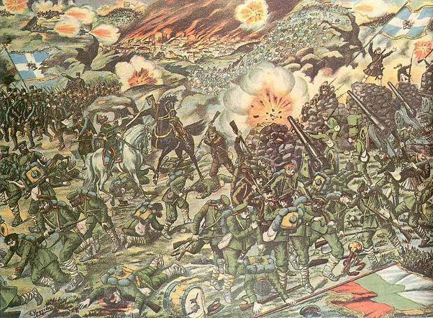 21 Ιουνίου 1913: Οι Έλληνες συντρίβουν τους Βούλγαρους στη μάχη Κιλκίς – Λαχανά, κατά τη διάρκεια του Β’ Βαλκανικού Πολέμου