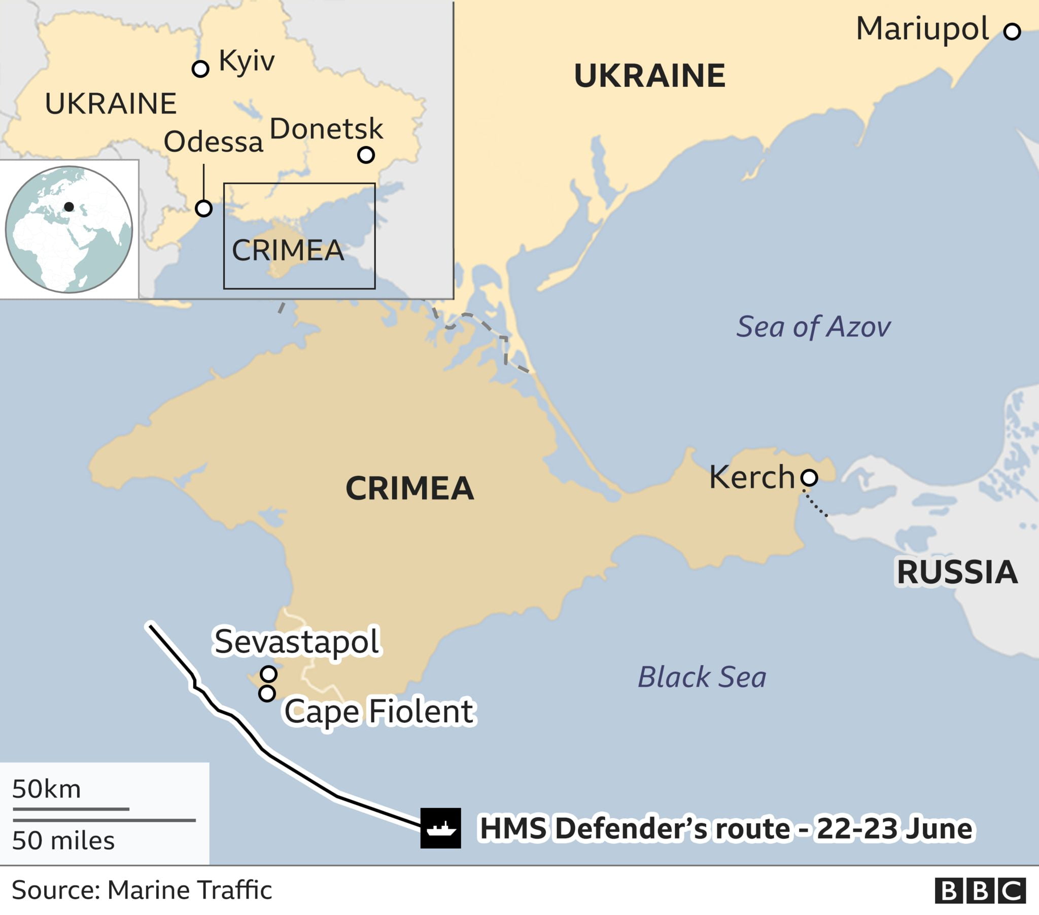 Τι ακριβώς έγινε στα ανοιχτά της Κριμαίας, μεταξύ Ρώσων και Άγγλων