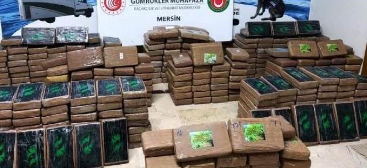 Τουρκία κράτος διακινητής ναρκωτικών – Άλλα 463 κιλά κοκαΐνη στη Μερσίνα