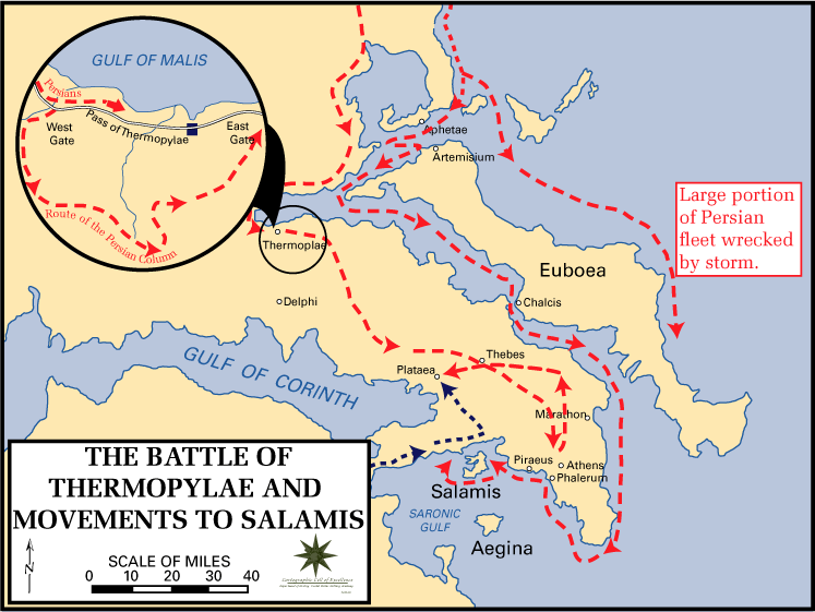 Η σημασία των ιστορικών τοποθεσιών που διεξήχθησαν μάχες στους ελληνοπερσικούς πολέμους