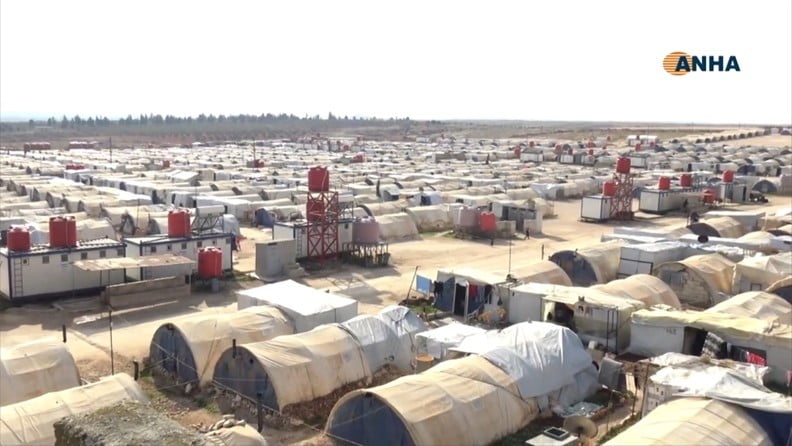 Οι βίαια εκτοπισμένοι πρόσφυγες του Αφρίν αντιμετωπίζουν ανθρωπιστική κατάσταση έκτακτης ανάγκης