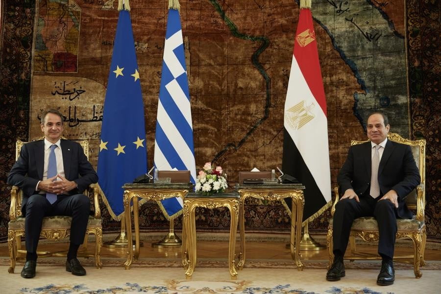 Κυρ. Μητσοτάκης: Προσδοκούμε επέκταση της συμφωνίας για ΑΟΖ με Αίγυπτο – Απαραίτητη η αποχώρηση των ξένων δυνάμεων από Λιβύη