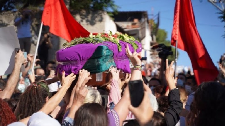 Η Buldan του HDP μιλά στην κηδεία της Ντενίζ Ποϋράζ: «Ήταν μια υποκινούμενη επιχείρηση»