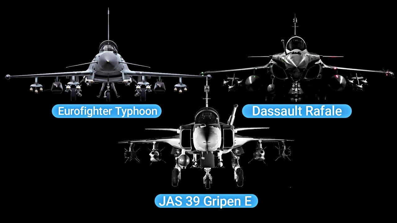 Η σύγκριση των «Τιτάνων» των αιθέρων: Rafale, Gripen ή Eurofighter Typhoon; Ποιο είναι το ισχυρότερο μαχητικό (βίντεο)