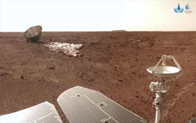 «Ιστορικό» τετ-α-τετ του κινεζικού εξερευνητή στον Άρη