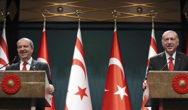 Η Τουρκία θέλει να ελέγξει ολόκληρη την Κύπρο