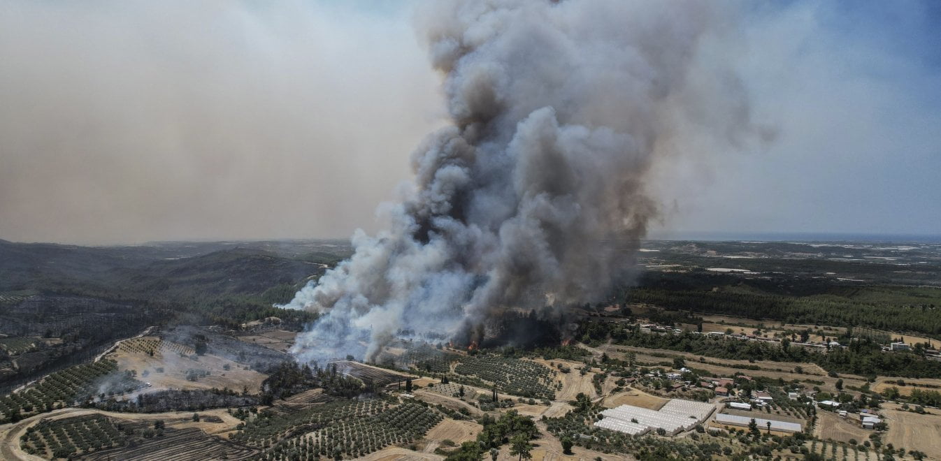 Τουρκία: 10η μέρα με πυρκαγιές – 12 φωτιές σε 5 νομούς
